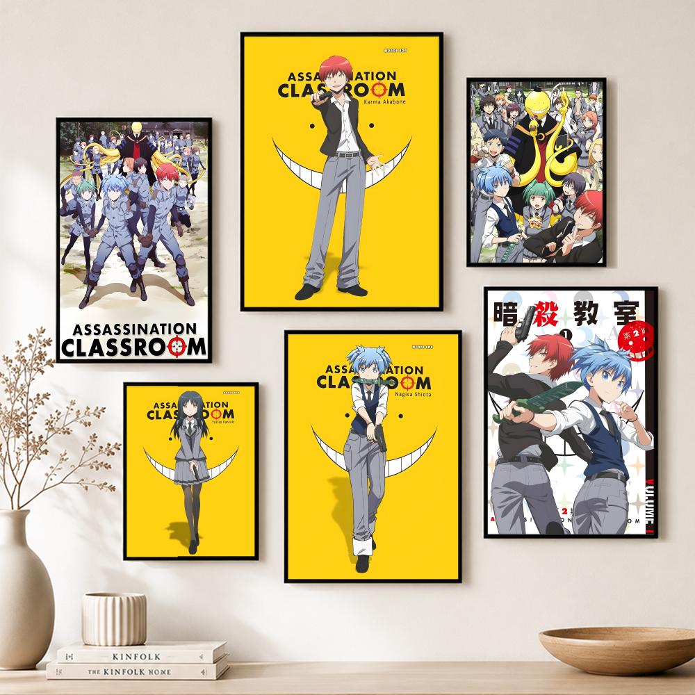 Home Bar And Theater - School Anime Assassination Classroom Poster Paper
