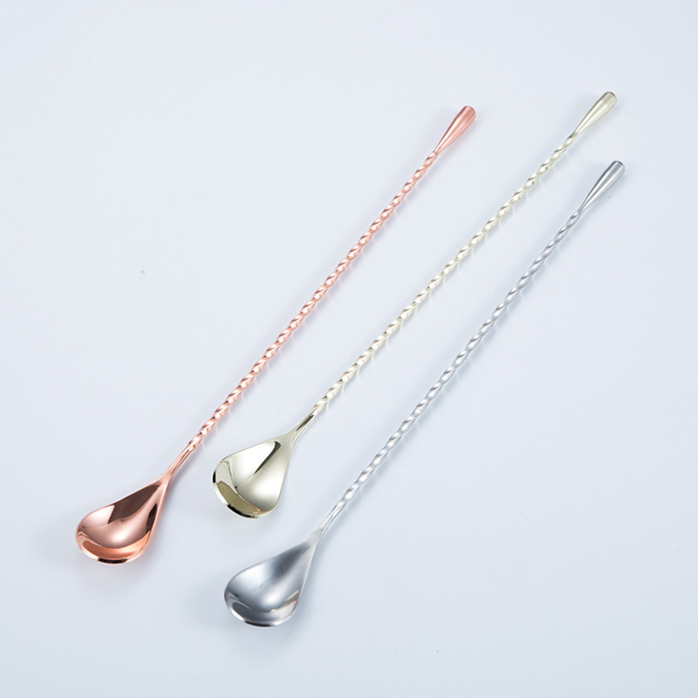 Bar Spoon Twisted - Stainless Steel Bar Spoon Long Handle