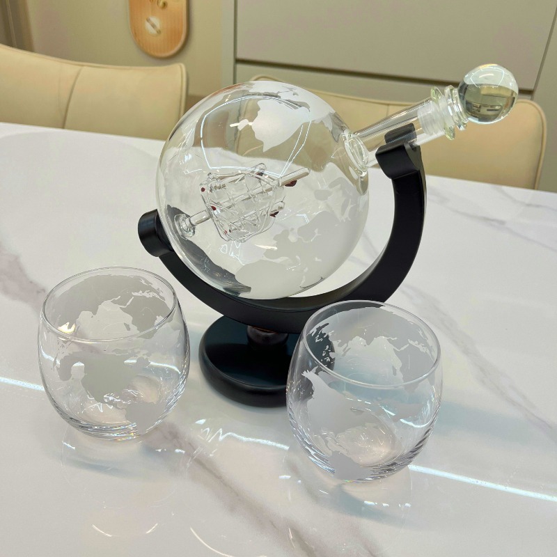 Creative Globe Decanter Set wi - Decanter Globe Set recension och pris