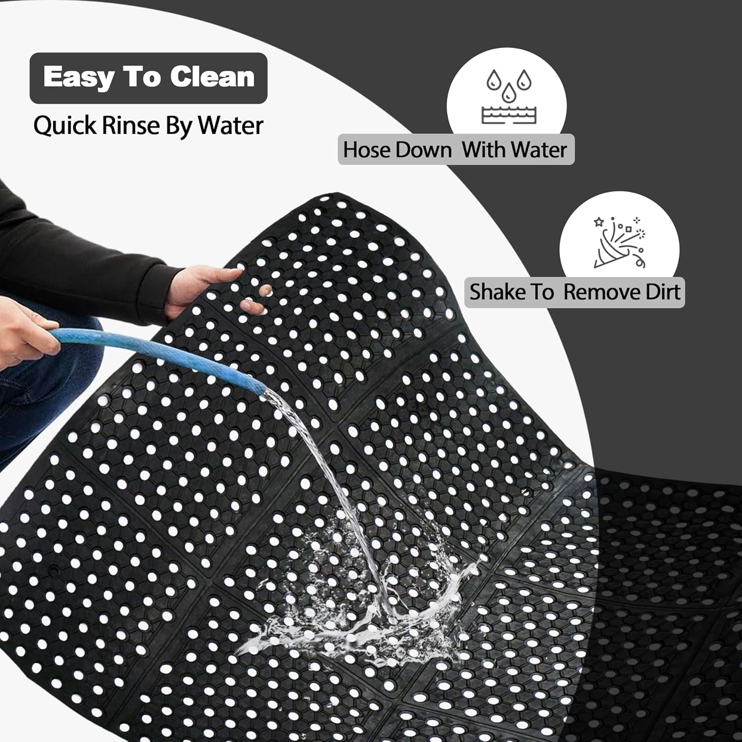 Commercial Anti-Fatigue Draina - Bar Mat Rubber recension och pris