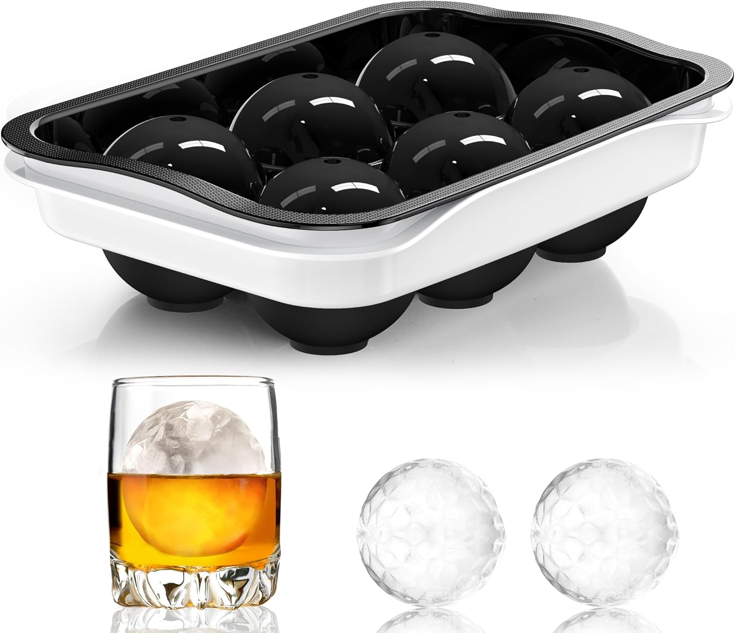 2.2 Inch Round Ice Cube Mold w - Ice Mold Sphere recension och pris
