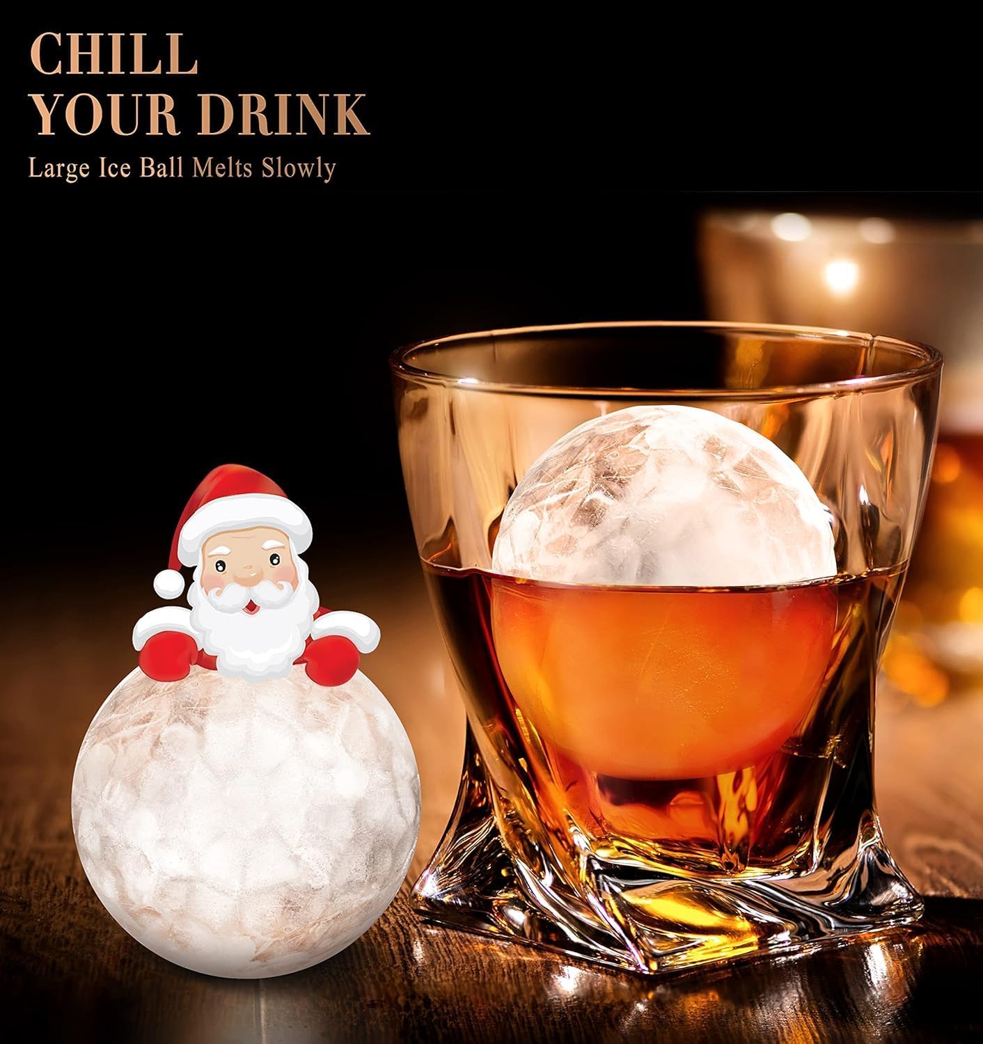 2.2 Inch Round Ice Cube Mold w - Ice Mold Sphere recension och pris
