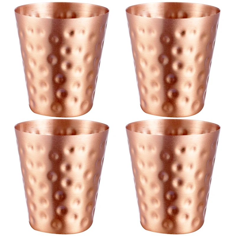 4Pcs New 100% Copper Cups Pure - Mule Copper Mug recension och pris