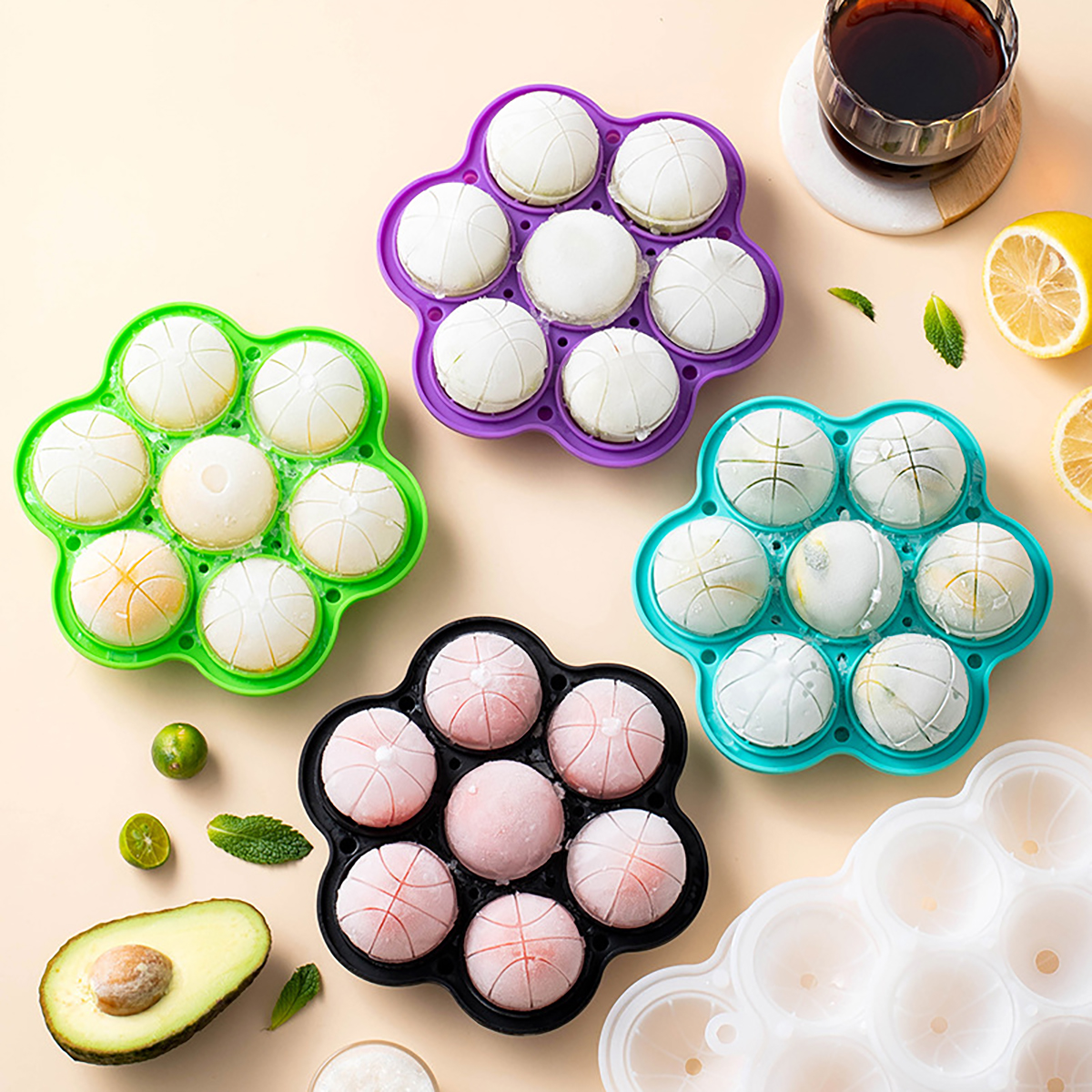 1pc Spherical Silicone Ice Gri - Ice Mold Sphere recension och pris