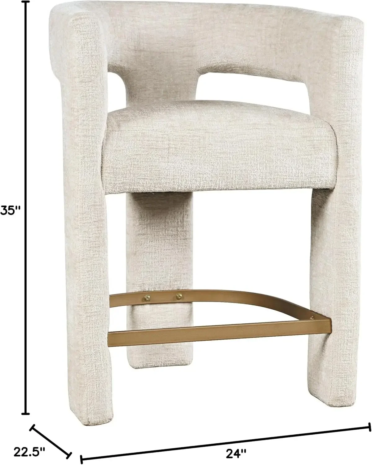 Jofran Upholstered Counter Sto - Home Bar Seating recension och pris
