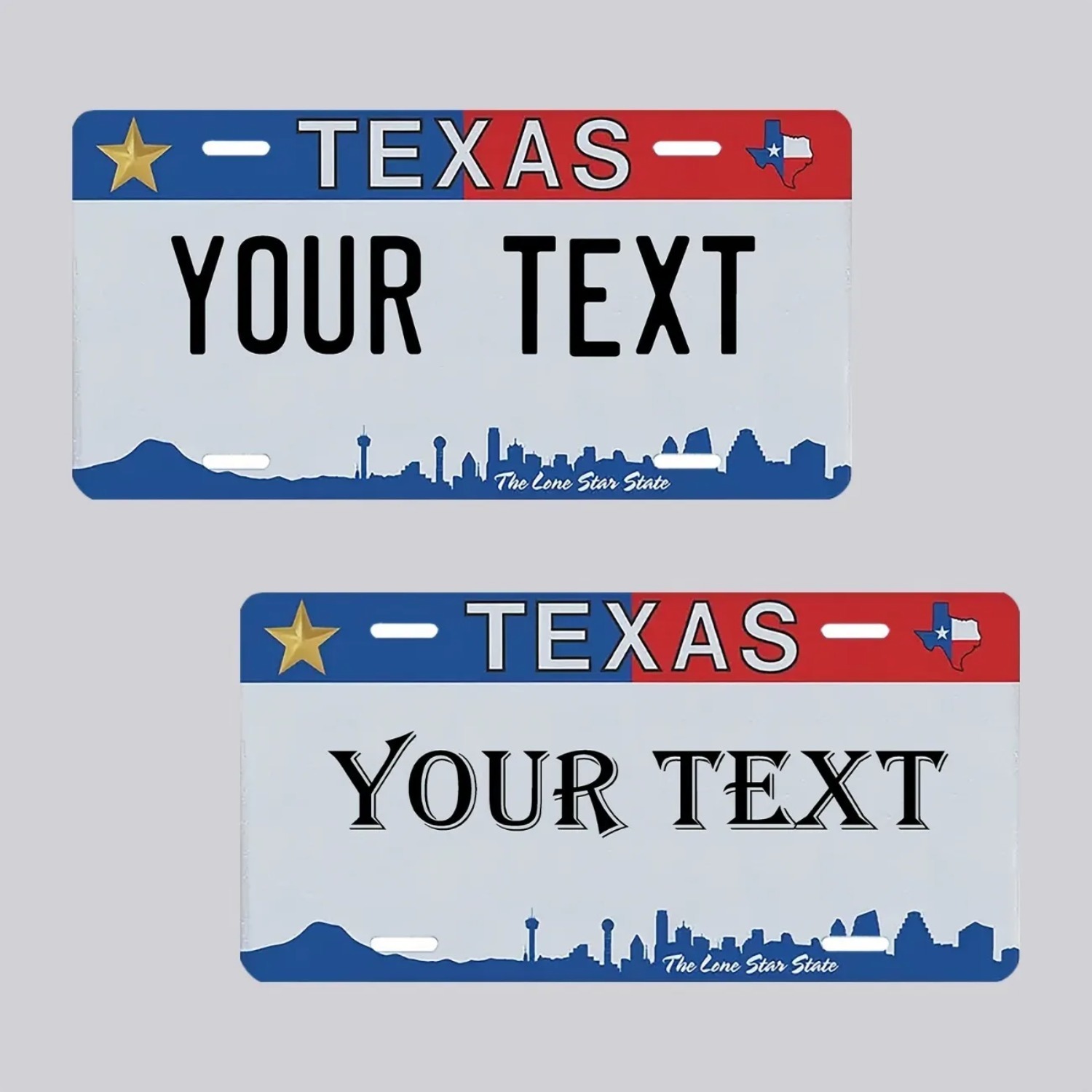 Customizable Retro Texas Alumi - Home Bar Signs recension och pris