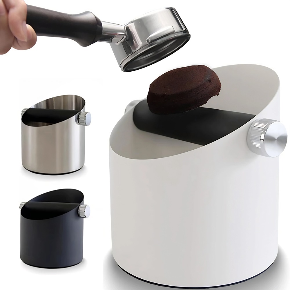 Espresso Knock Box Large Capac - Home Barista recension och pris