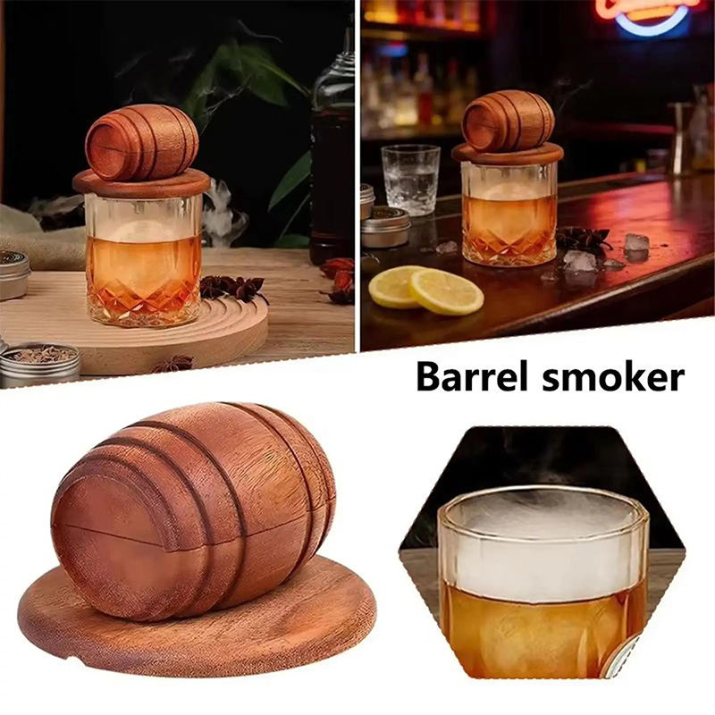 Wooden Cocktail Smoker Kit Smo - Smoking Gun Kit recension och pris