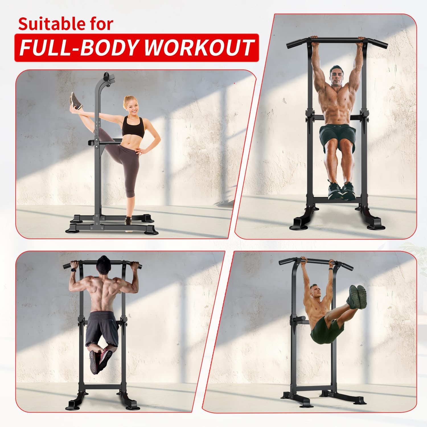 Adjustable Height Pull Up Bar  - Home Bar Setup recension och pris