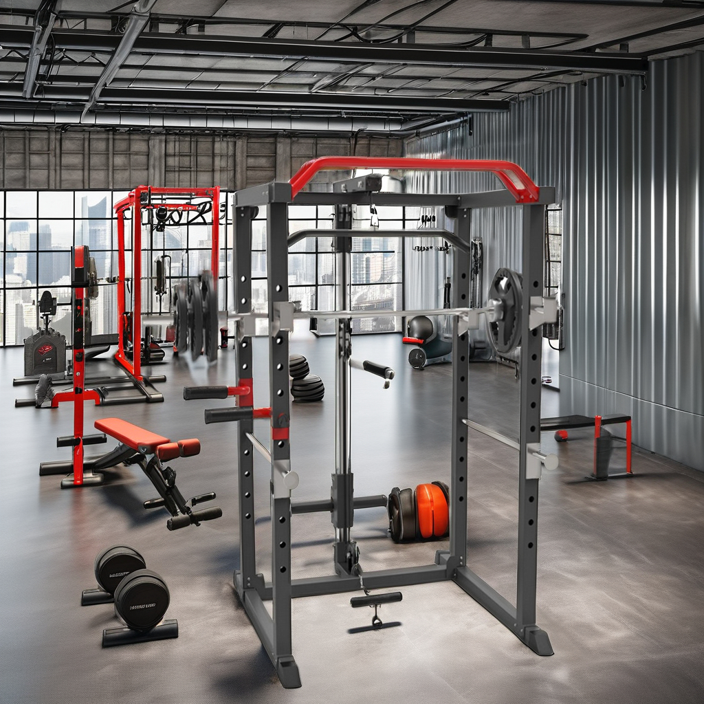Steel Full Cage Gym Power Towe - Home Bar And Gym recension och pris