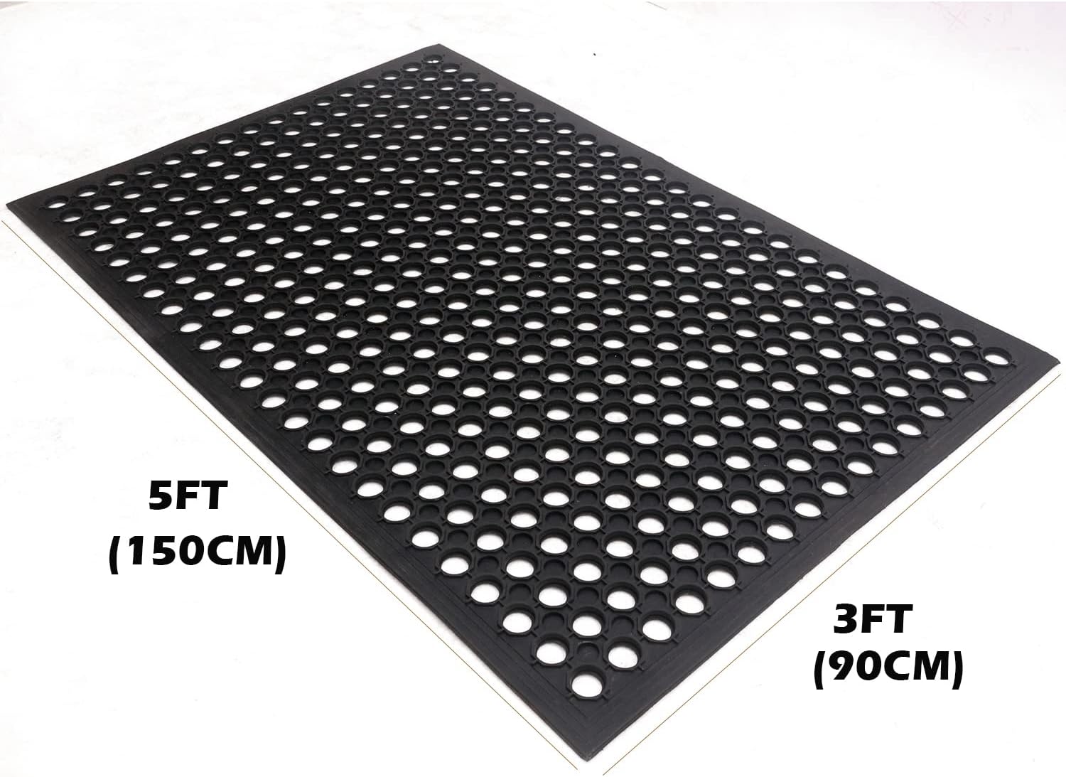 Rubber Floor Mat 3x5FT Anti Fa - Bar Mat Rubber recension och pris