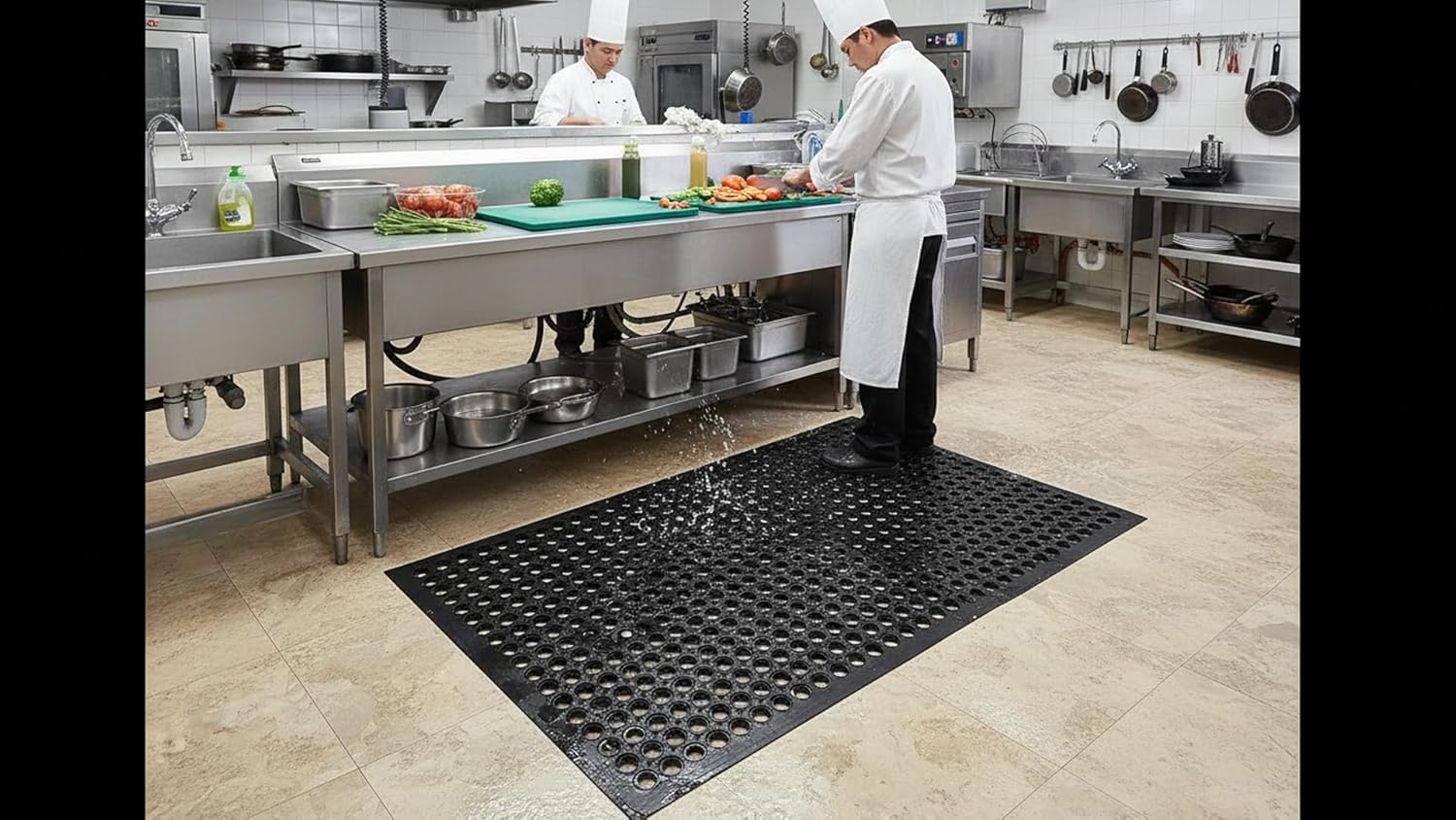 Rubber Floor Mat 3x5FT Anti Fa - Bar Mat Rubber recension och pris