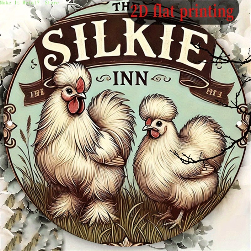 Vintage The Silkie Inn Round T - Home Bar Accessories recension och pris