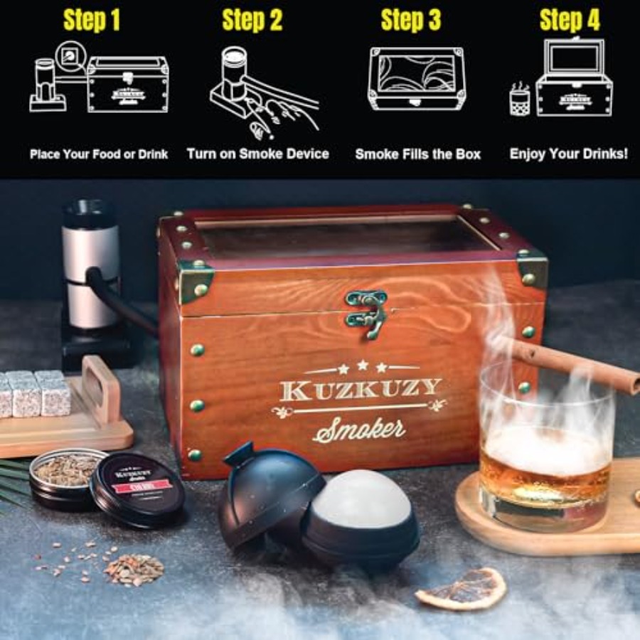 Cocktail Smoker Kit - Whiskey  - Smoking Gun Kit recension och pris