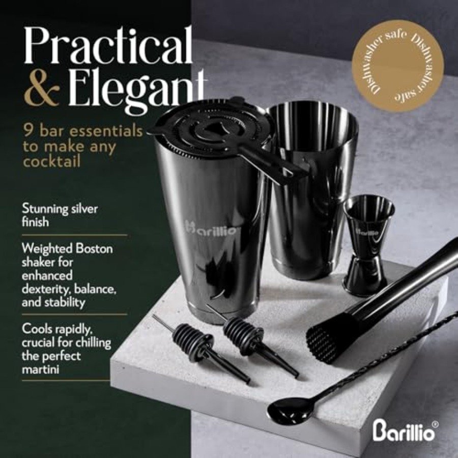 Boston Shaker Set - Stainl-Ste - Boston Shaker Set recension och pris