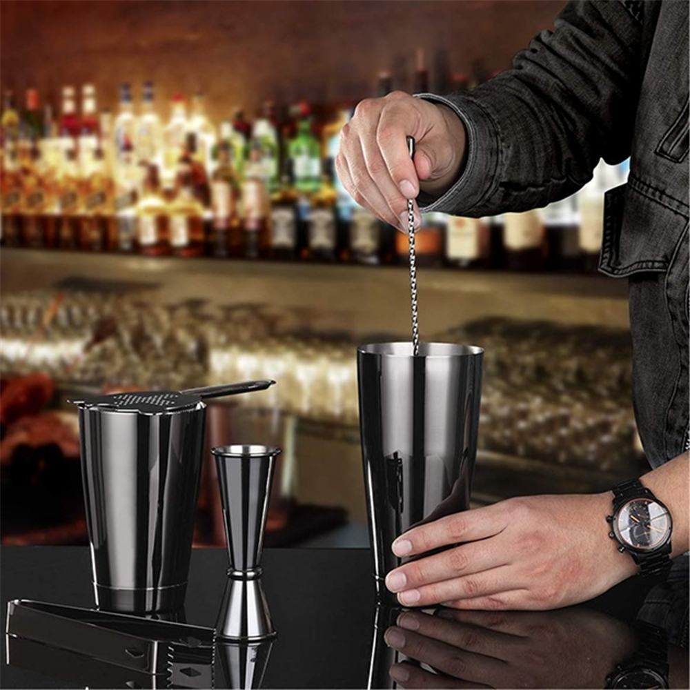 Cocktail Shaker Bar Set: 2 Wei - Boston Shaker Set recension och pris