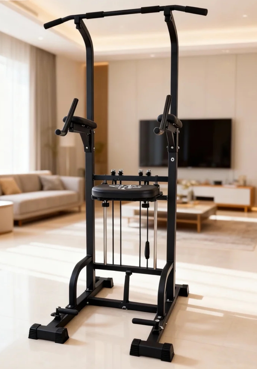Power Tower Pull-Up Dip Statio - Home Bar And Gym recension och pris