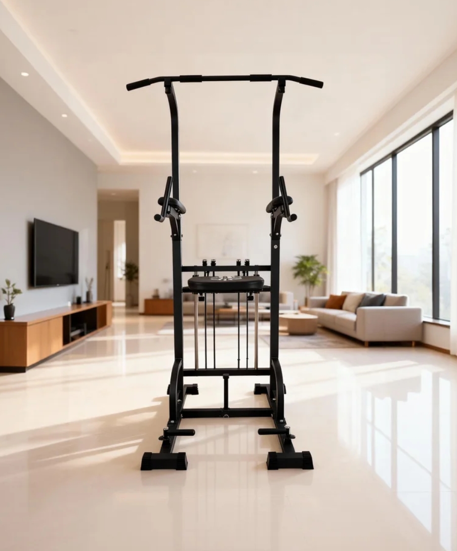 Power Tower Pull-Up Dip Statio - Home Bar And Gym recension och pris
