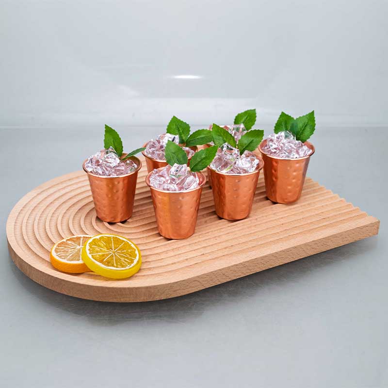 Hammered Pure Copper Shot Glas - Mule Copper Mug recension och pris