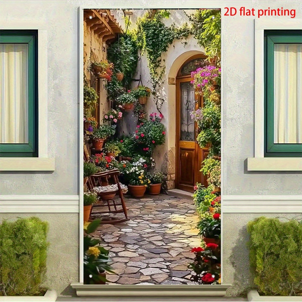 2D flat banner door curtain fe - Home Bargains recension och pris