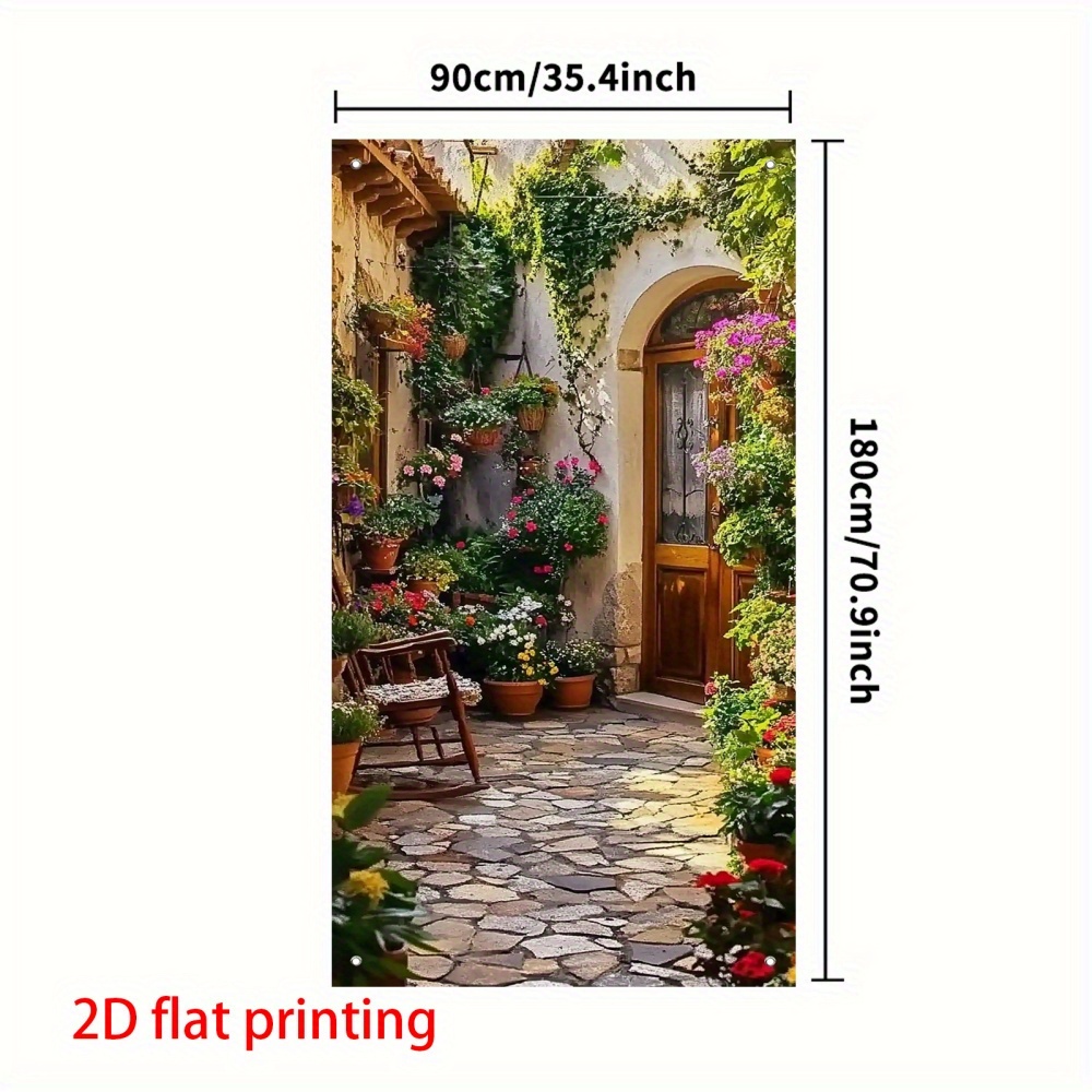 2D flat banner door curtain fe - Home Bargains recension och pris