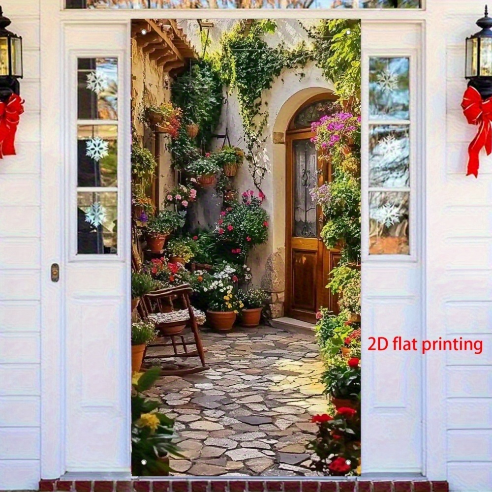2D flat banner door curtain fe - Home Bargains recension och pris
