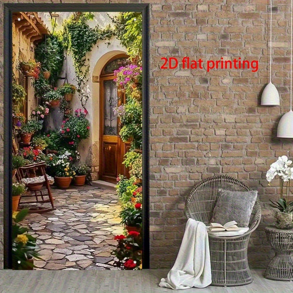 2D flat banner door curtain fe - Home Bargains recension och pris