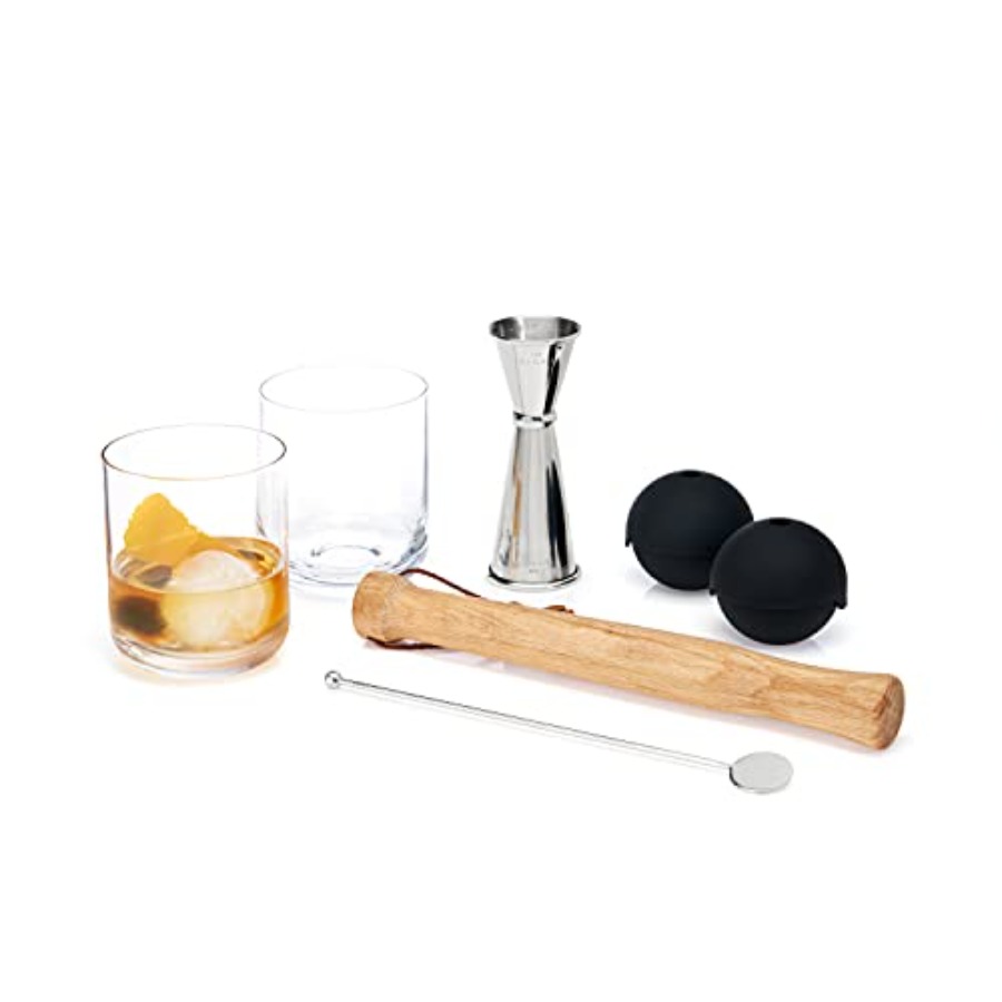 7-Piece Bartender Kit - 2 Crys - Ice Mold Sphere recension och pris