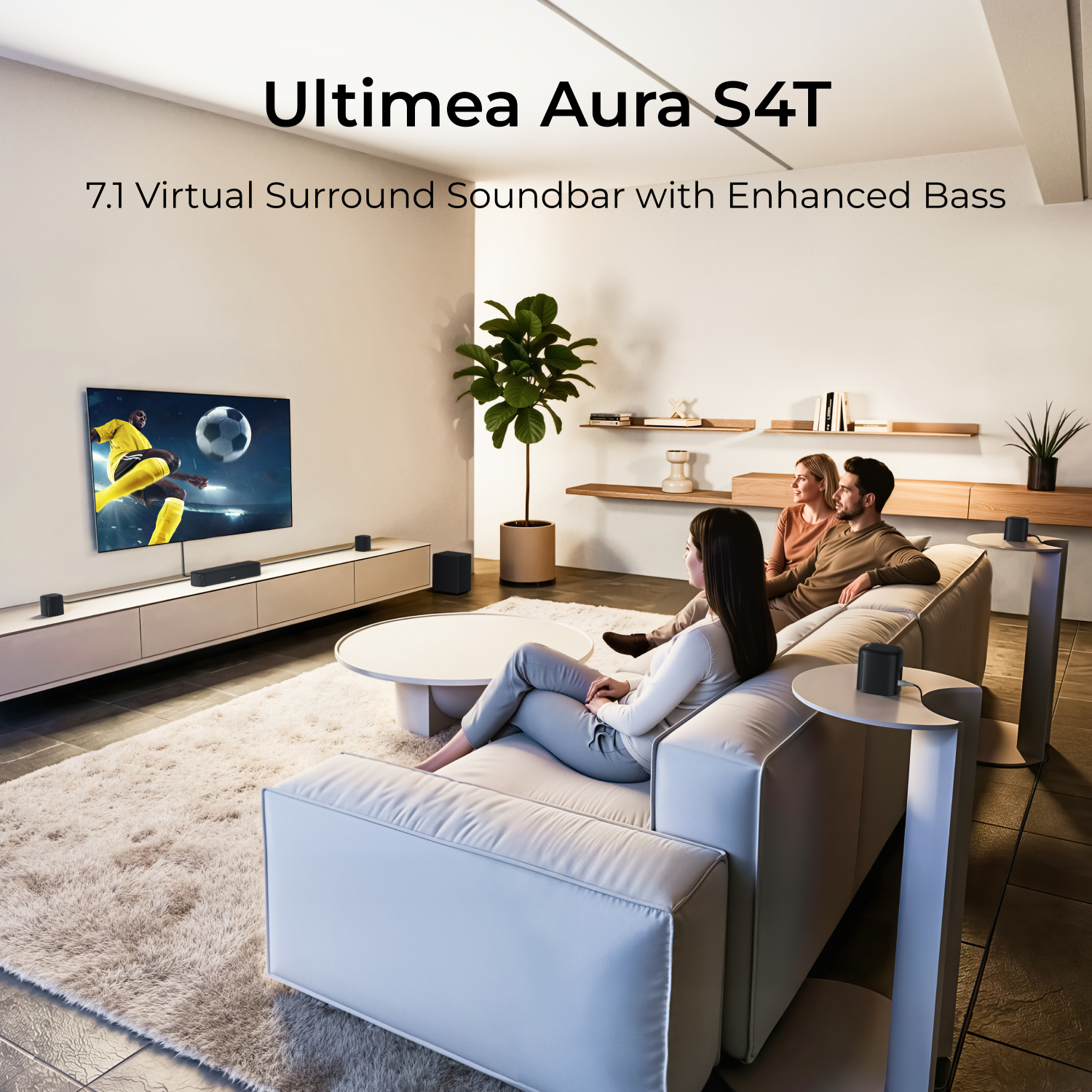 ULTIMEA 7.1ch Sound Bar with S - Home Bar And Theater recension och pris