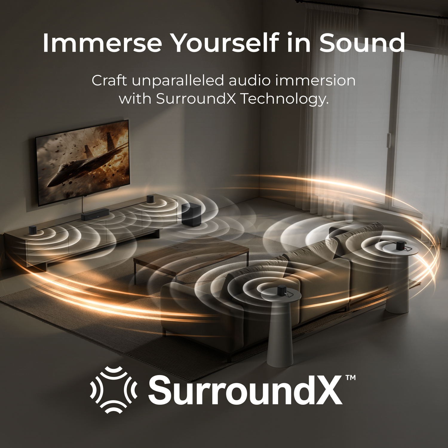 ULTIMEA 7.1ch Sound Bar with S - Home Bar And Theater recension och pris