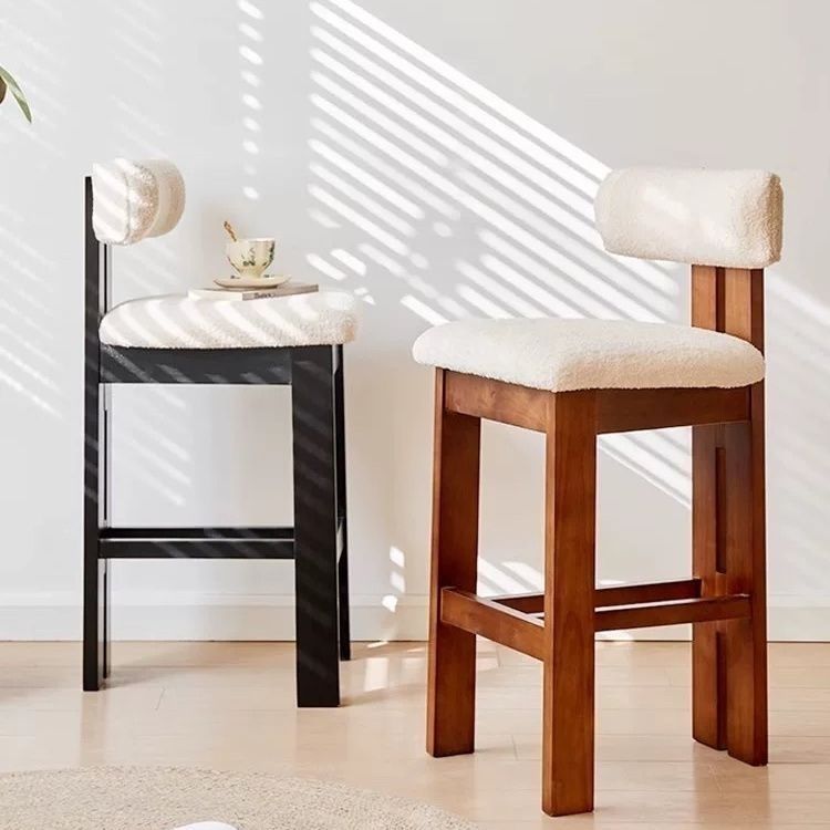 Nordic Bar Stool Solid Wood Hi - Home Bar Seating recension och pris