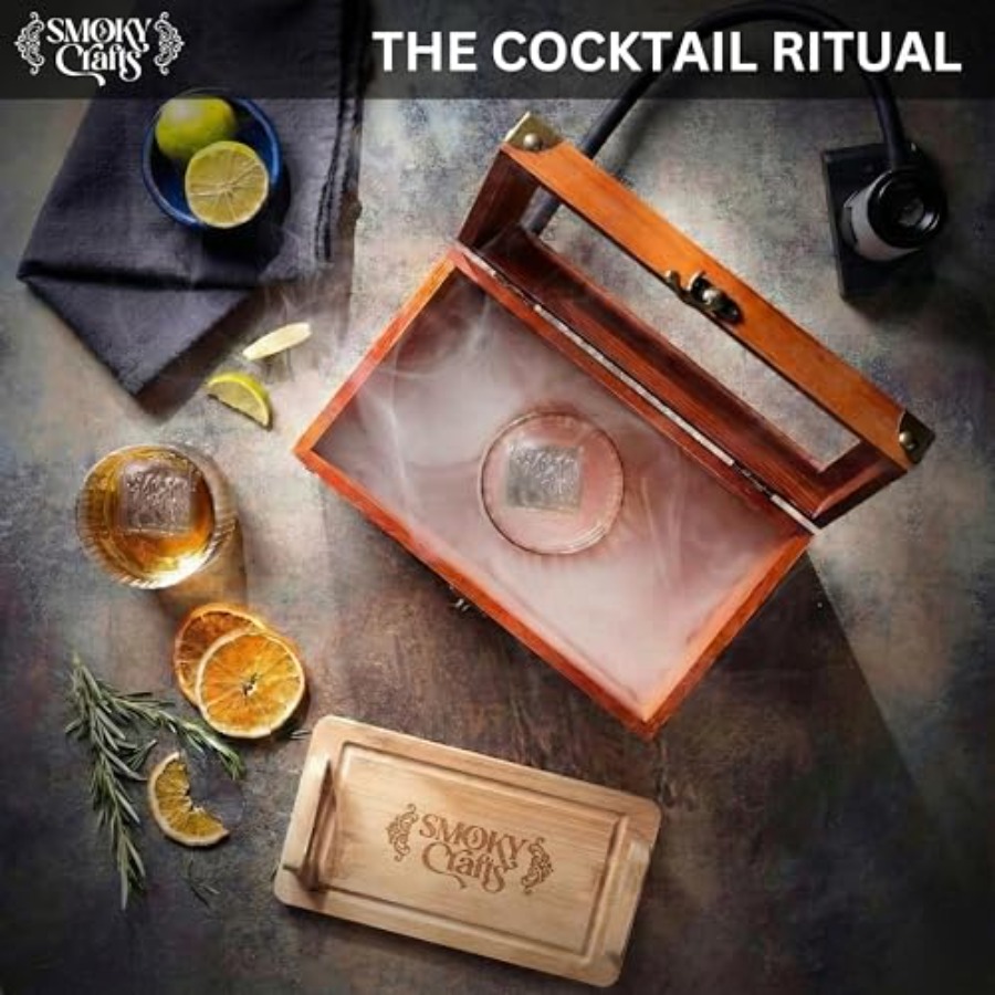 Old Fashioned Smoker Kit - Whi - Smoking Gun Kit recension och pris