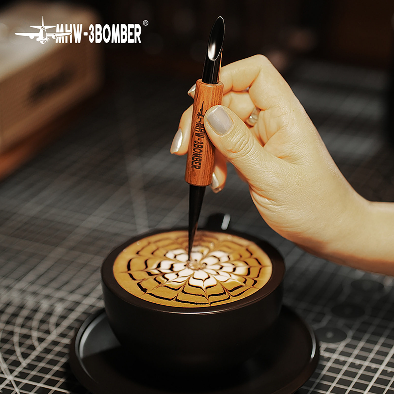 MHW-3BOMBER Espresso Art Latte - Home Bar Supplies recension och pris