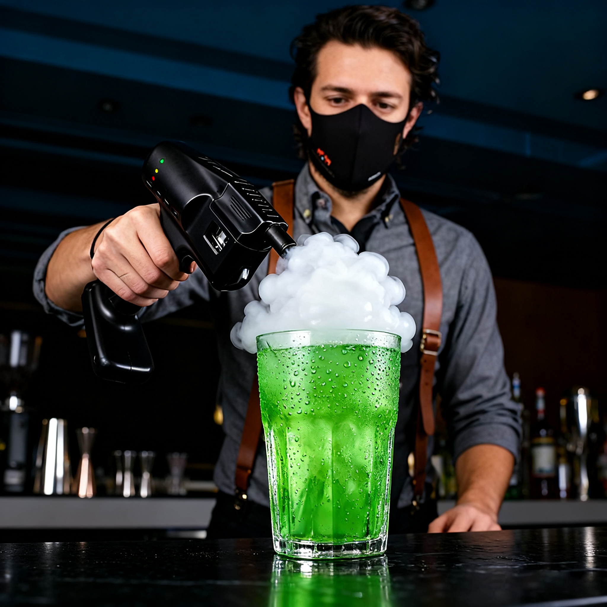 Cocktail Smoke Bubble Gun - US - Smoking Gun Kit recension och pris
