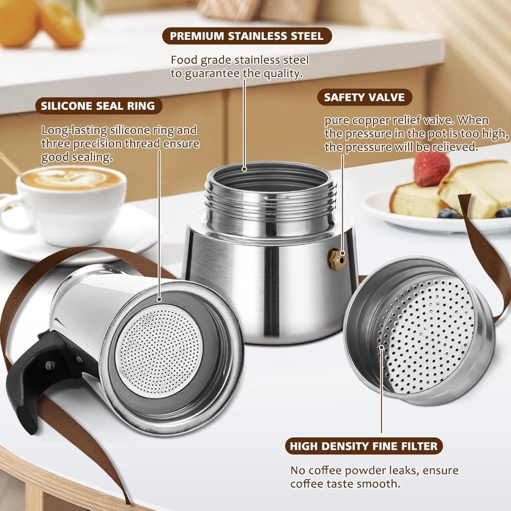 Portable Coffee Pot Stainless  - Home Barista recension och pris