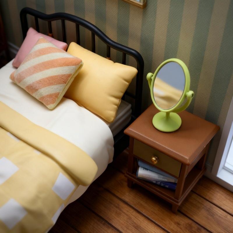 1Pcs Miniature Retro Mirror Dr - Home Bargains recension och pris