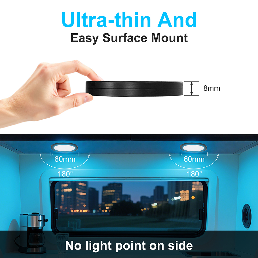 1/2/4/6 Lamp RGB LED Under Cab - Home Bar And Cabinet recension och pris
