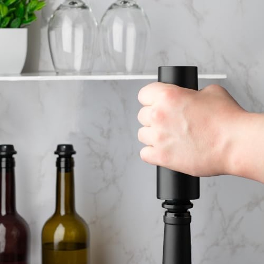 - Rechargeable Wine Saver Vacu - Wine Preservation Pump recension och pris