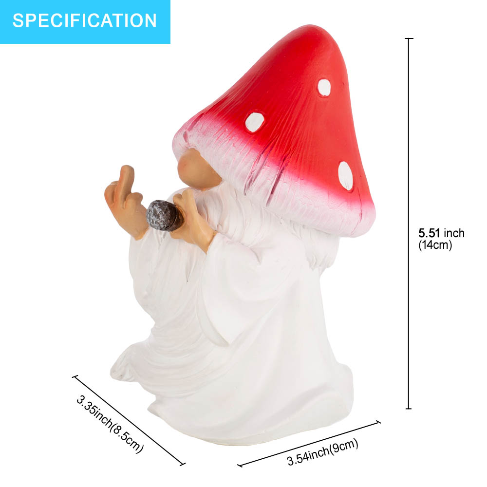 Mushroom Smoking Gnomes Funny  - Home Bargains recension och pris