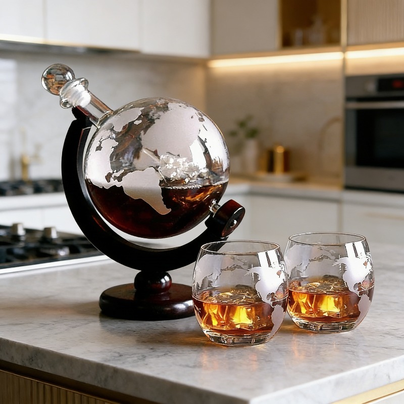 Creative Globe Decanter Set wi - Decanter Globe Set recension och pris