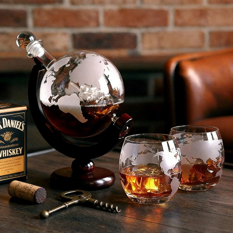 Creative Globe Decanter Set wi - Decanter Globe Set recension och pris