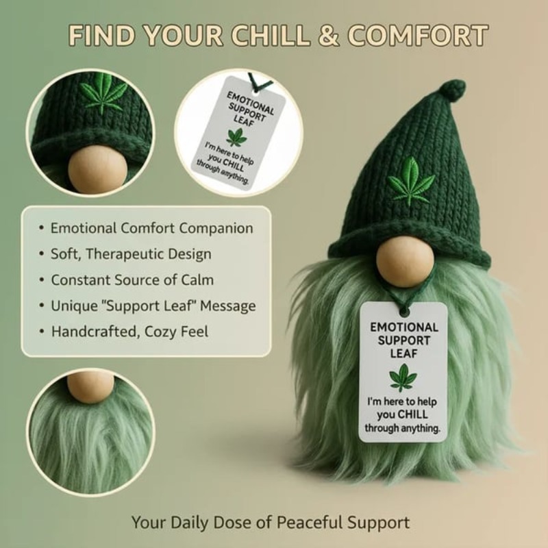 Funny Mini Weed Gnome, Handmad - Home Bargains recension och pris