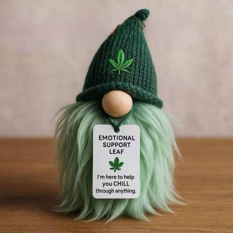 Funny Mini Weed Gnome, Handmad - Home Bargains recension och pris