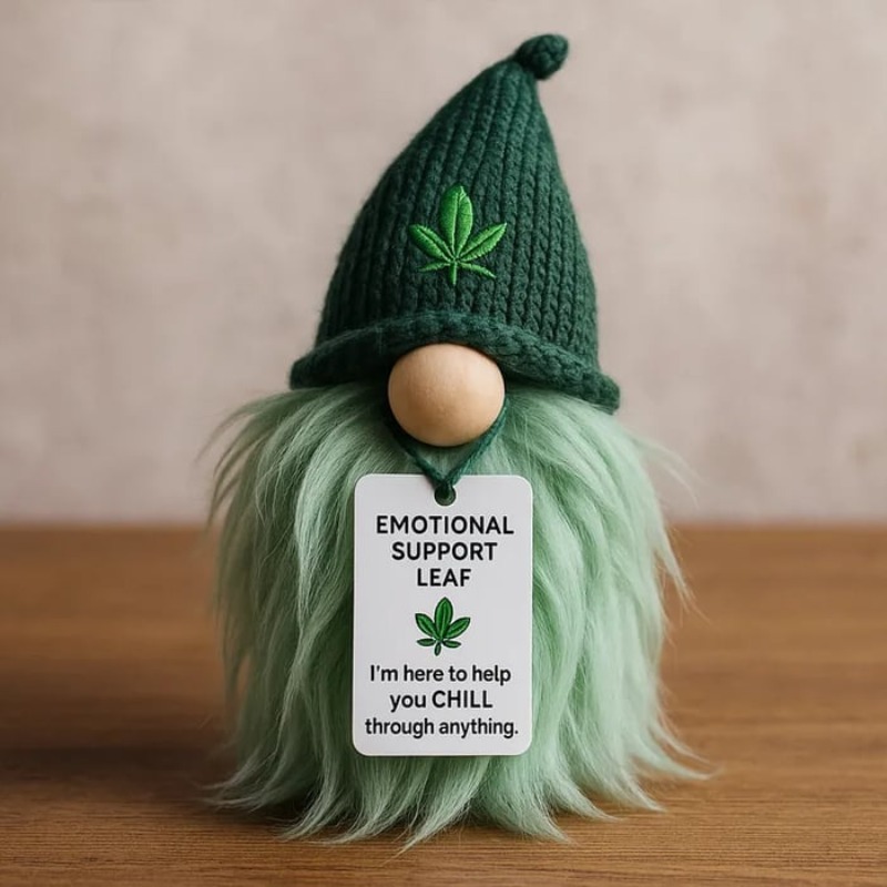 Funny Mini Weed Gnome, Handmad - Home Bargains recension och pris