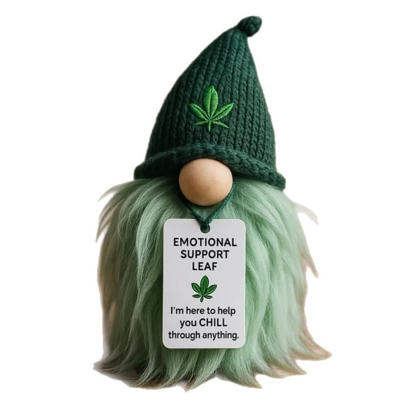 Funny Mini Weed Gnome, Handmad - Home Bargains recension och pris