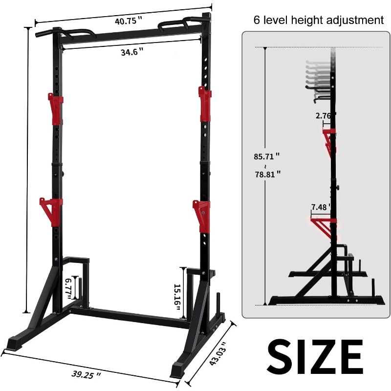 CANPA Multifunction Power Rack - Home Bar And Gym recension och pris