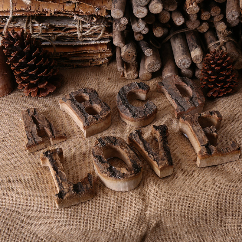 Wooden Letters Home Decor Alph - Home Bar Setup recension och pris