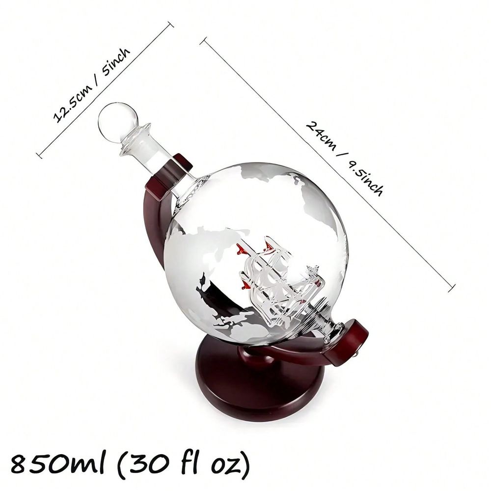 Decanter Sets For Men, Whiskey - Decanter Globe Set recension och pris