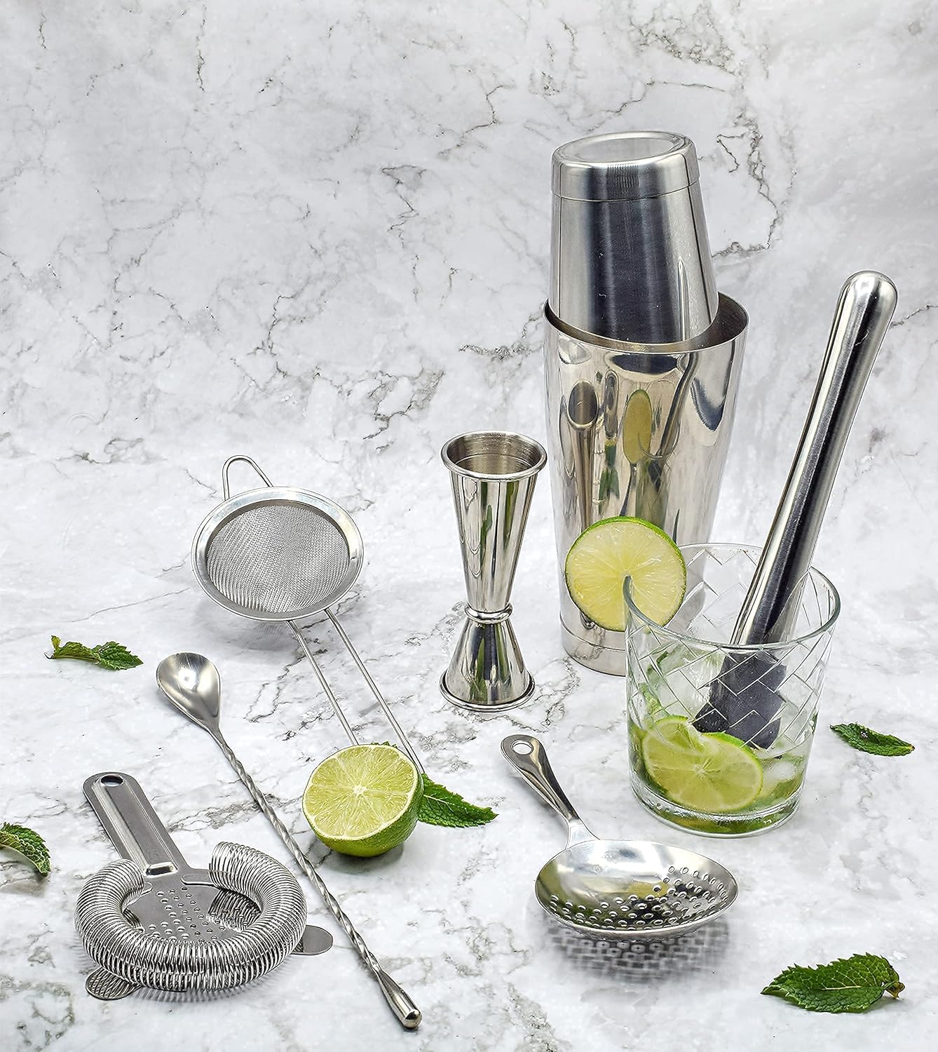 Cocktail Strainer and Shaker S - Boston Shaker Set recension och pris