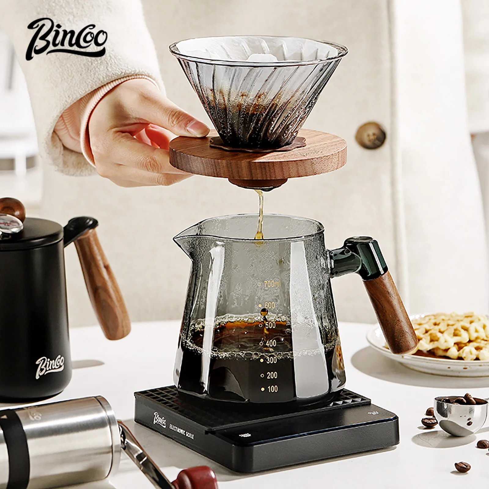 Bincoo 800ml Barista Pour Over - Home Barista recension och pris